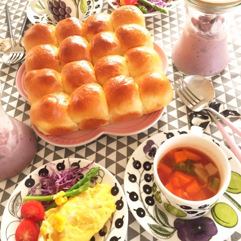 みんなが作ってる ちぎりパン ミニオンのレシピ クックパッド 簡単おいしいみんなのレシピが352万品