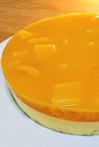 濃厚★簡単マンゴーレアチーズケーキ