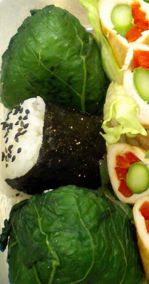 広島菜おむすび♪の画像