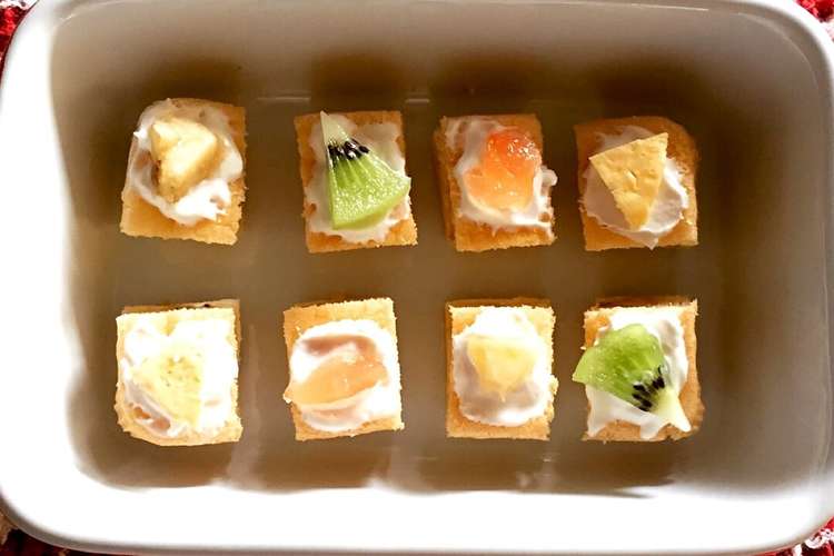犬用ケーキ バースデーケーキ レシピ 作り方 By ぢんぴよ クックパッド 簡単おいしいみんなのレシピが349万品
