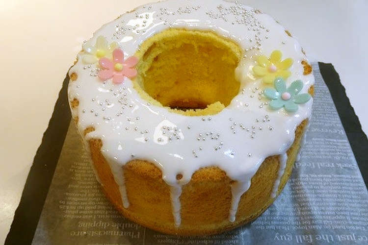 ごろごろレモンピールのシフォンケーキ レシピ 作り方 By Mocootti クックパッド 簡単おいしいみんなのレシピが371万品