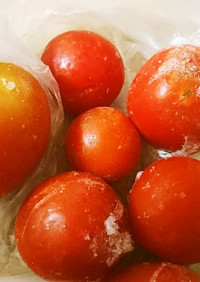 便利☆ミニトマトの冷凍保存