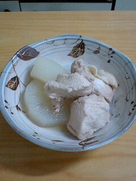 やわらか☆うまい☆鶏肉と大根の煮物