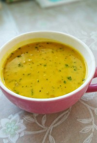 ずぼらさんの冷製かぼちゃのスープ