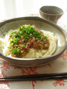 稲庭うどんやさんのカレーうどん