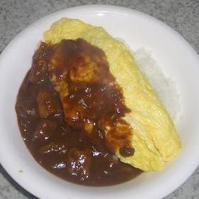 単純なのに美味しい★オムカレー