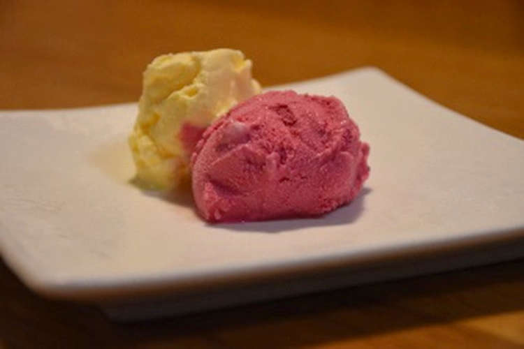 赤のビーツアイスクリーム レシピ 作り方 By ファイン 美と健康 クックパッド 簡単おいしいみんなのレシピが353万品