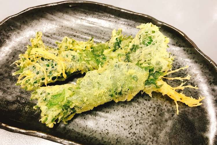 発芽にんにくの大葉みそ巻き天ぷら レシピ 作り方 By はぁとんmam クックパッド 簡単おいしいみんなのレシピが360万品