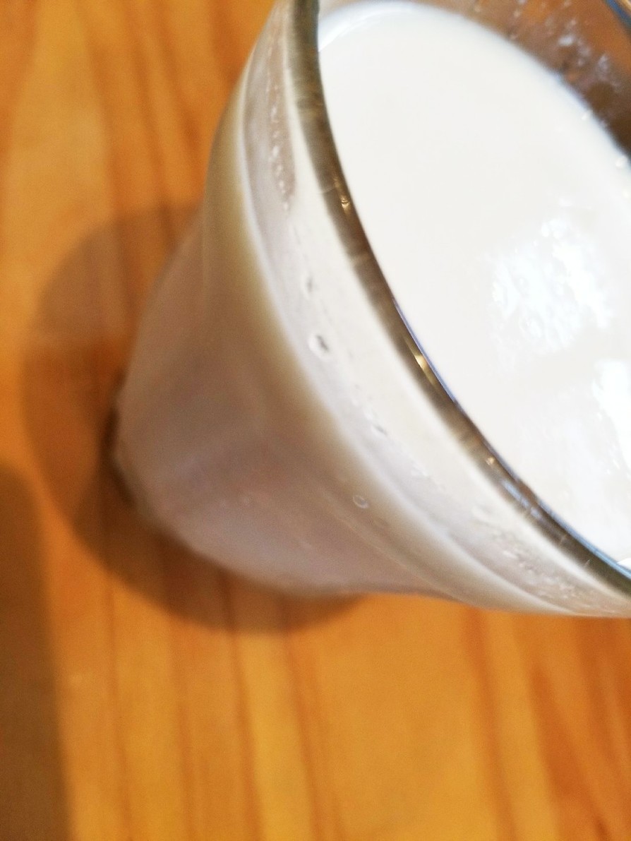 飲むヨーグルト風レモン牛乳の画像