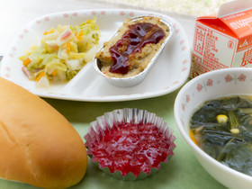 手作りイチゴジャム 【葛尾村の給食】