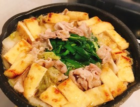 2人分☆白菜と豚バラの簡単鍋
