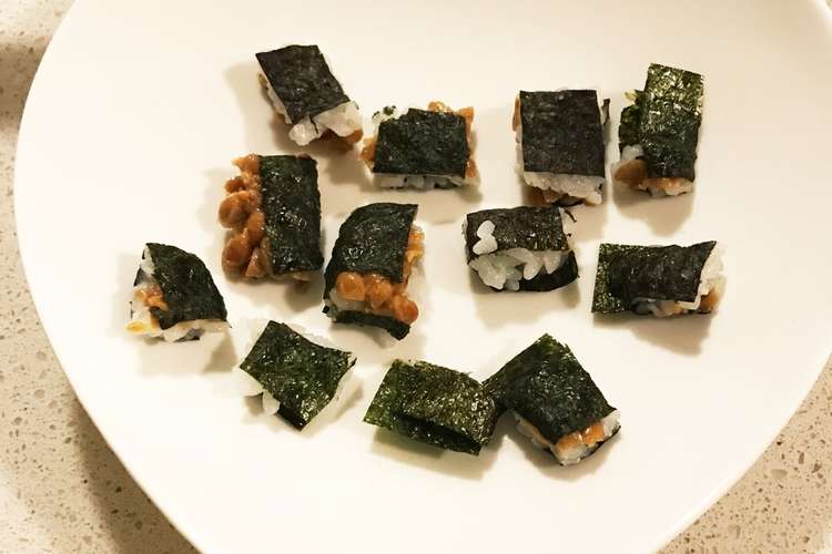 離乳食完了期 巻かない納豆巻き レシピ 作り方 By マム クックパッド 簡単おいしいみんなのレシピが365万品