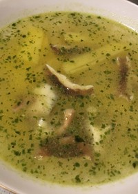 超簡単バジルソーススープ