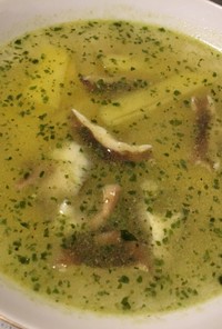 超簡単バジルソーススープ