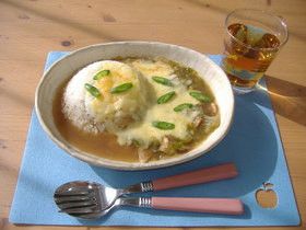 玉ねぎのスープドリア