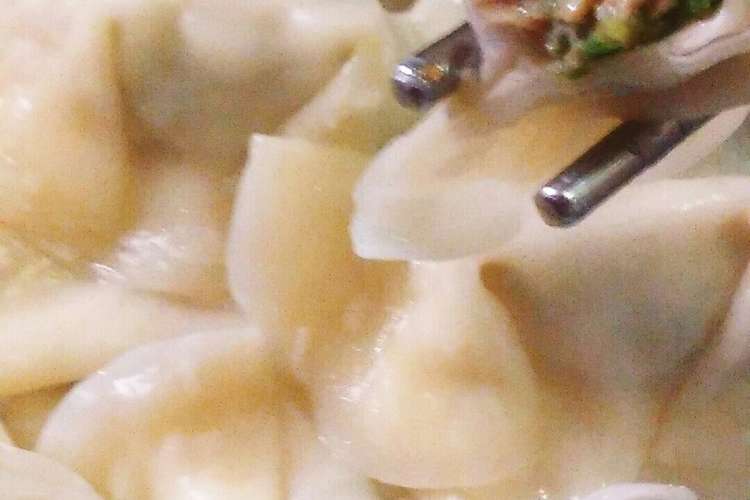 市販の皮でモッチモチ 厚皮ギョーザ レシピ 作り方 By 居酒屋ゆか クックパッド 簡単おいしいみんなのレシピが356万品
