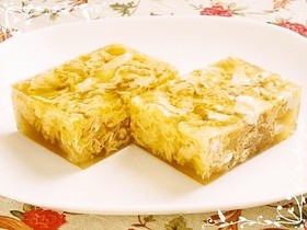 べろべろ、又はえびす(郷土料理の卵寒天)
