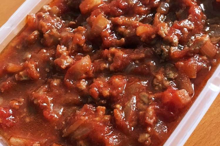 ケチャップなしのミートソース レシピ 作り方 By はらぺこあおむし クックパッド 簡単おいしいみんなのレシピが357万品