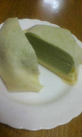 もっちりな抹茶チョコムース