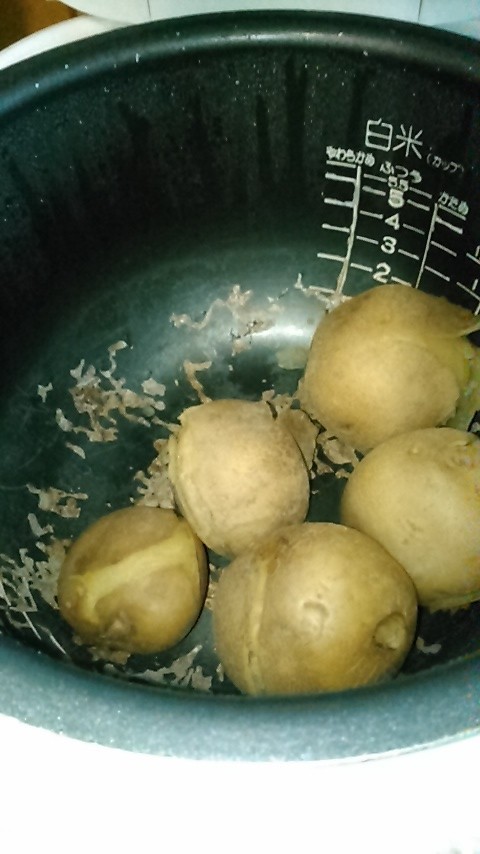 芋掘りのジャガイモが2ステップで激ウマ！の画像