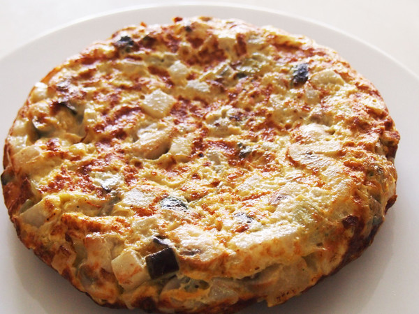 おいしい野菜オムレツのレシピ