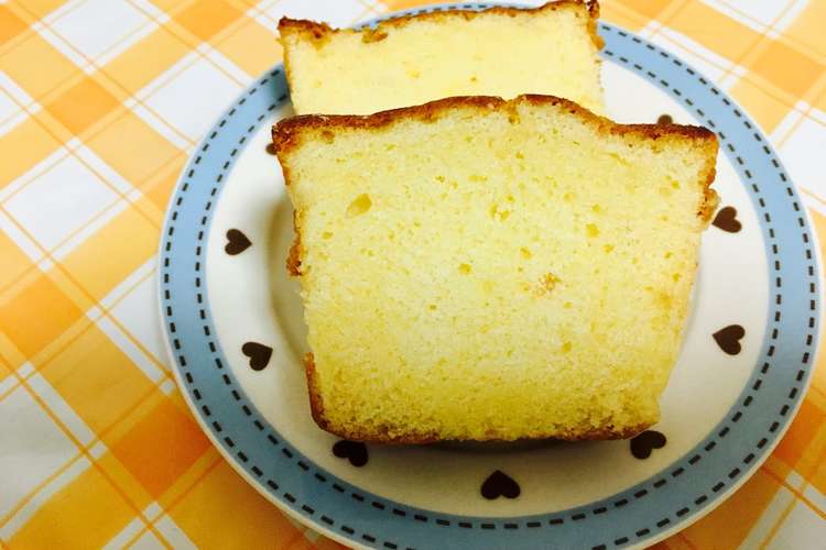 Hmで作るしっとりパウンドケーキ レシピ 作り方 By ズバラ教師 クックパッド