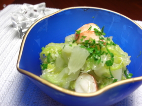 白菜たっぷりのさわやかサラダ