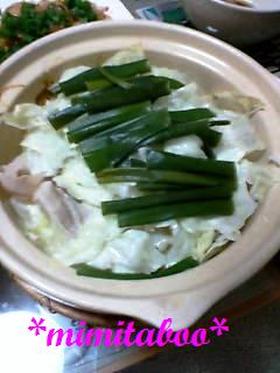 簡単!ヘルシー!土鍋で♡豚キャベツ蒸し♡