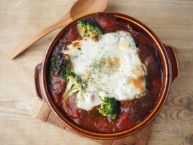 簡単10分!焼きトマトカレードリア