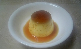 圧力鍋でアッとプリン