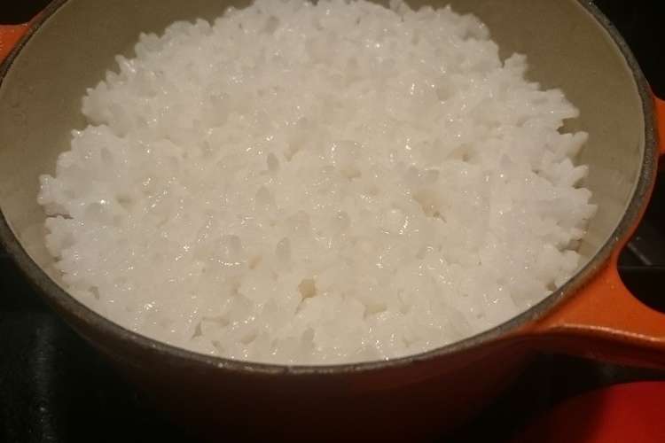 離乳食 軟飯 お鍋で簡単6食分 レシピ 作り方 By ひな84 クックパッド 簡単おいしいみんなのレシピが360万品