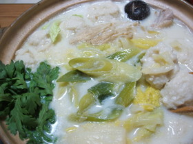 ❀ラーメン入れて❀みんなで豆乳鍋❀