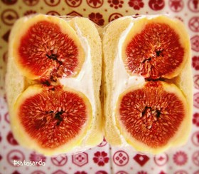 いちじくヨーグルトサンド♡フルーツサンド