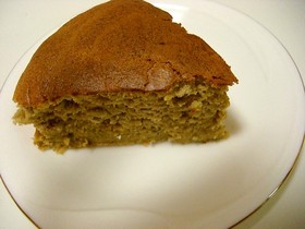 バナナと黒糖のふわっとケーキ