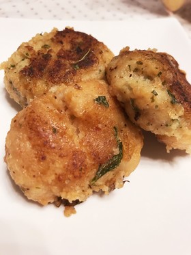 かっぱえびせんとハンペン焼