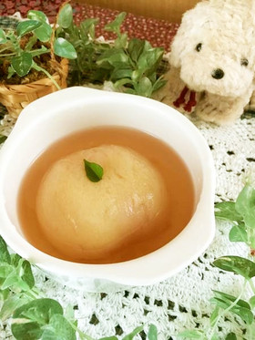 甘くて美味しい桃のコンポート