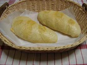 中力粉でミニフランスパン