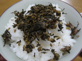 栄養満点!無添加!大根葉のふりかけ♪