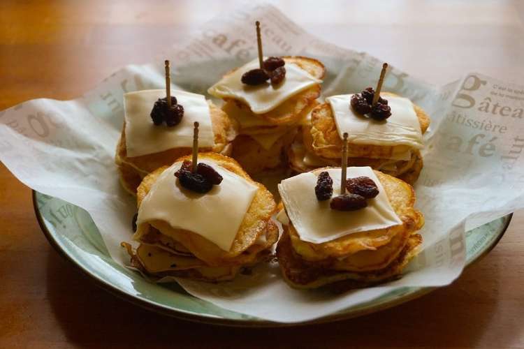 りんごの皮がシャキシャキ甘い パンケーキ レシピ 作り方 By クックナツ児 クックパッド 簡単おいしいみんなのレシピが357万品