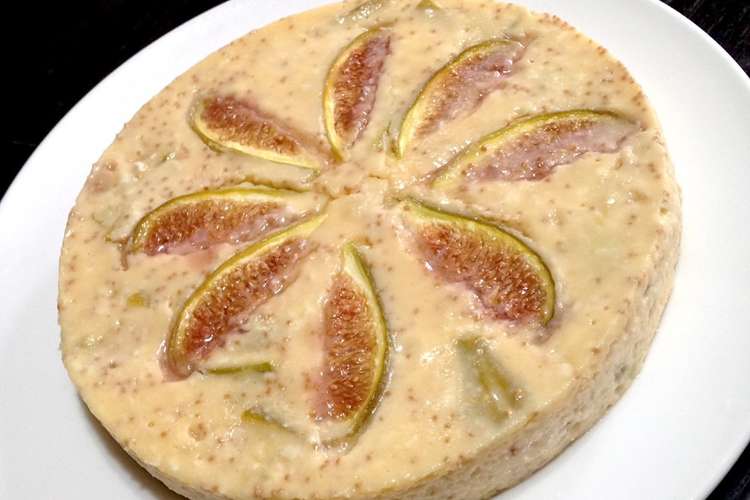 いちじくとショコラのケーキ レシピ 作り方 By いちじくのコンポート クックパッド 簡単おいしいみんなのレシピが357万品