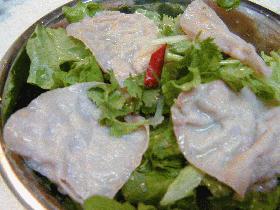 タイ料理 生ハムサラダ