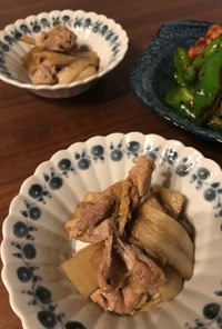 ごぼうと豚肉の山椒きんぴら