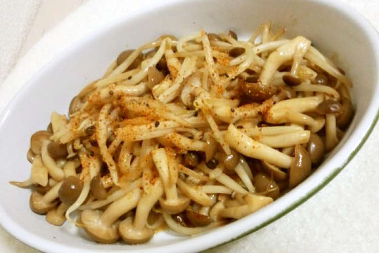 しめじともやしのコク炒め レシピ 作り方 By さざなみgumi クックパッド