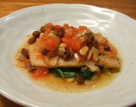 メカジキのトマトソース☆煮込んでも美味♪