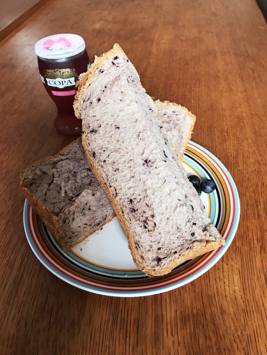 【HB】ブルーベリーのデニッシュ風食パンの画像