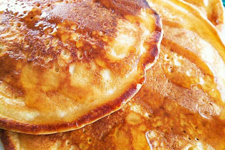 おから 豆腐入りのヘルシーパンケーキ レシピ 作り方 By ぷるっち クックパッド 簡単おいしいみんなのレシピが360万品