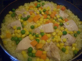 フライパン一つで♪カレーピラフ
