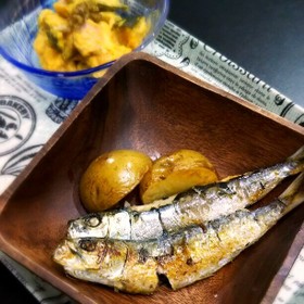 秋にオススメ!イワシのオリーブオイル焼き
