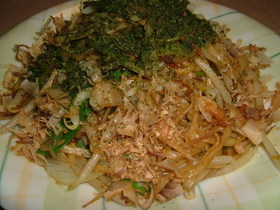 カルシウムUP!焼きうどん