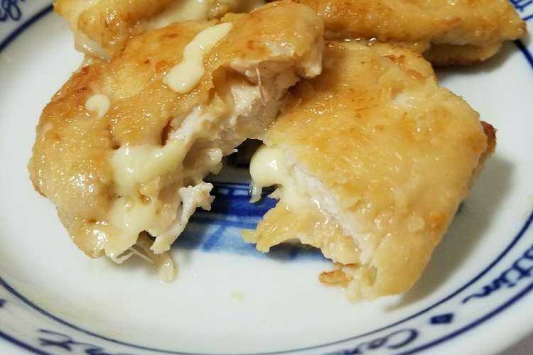 唐揚げ味のふっくらささみチーズ焼き レシピ 作り方 By 一人暮らしのサカモト クックパッド